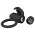EasyToys Bunny - vibrerende penisring (svart)