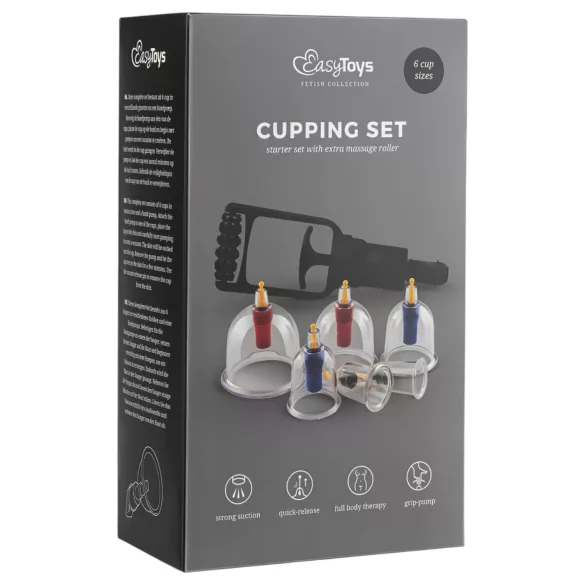 Easytoys Cupping - sugepumpesett (6 deler)