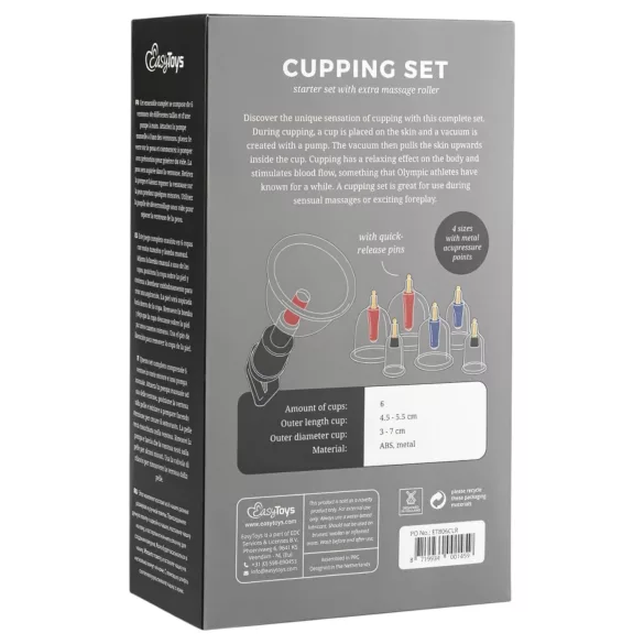 Easytoys Cupping - sugepumpesett (6 deler)