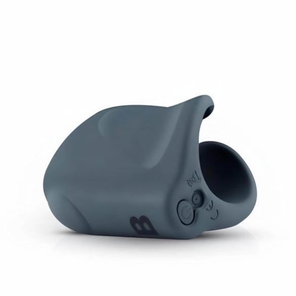 Boners - oppladbar, vibrerende åpen masturbator (grå)