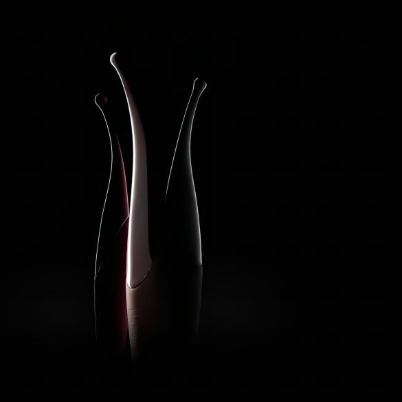 Senzi – oppladbar, vanntett klitorisdildo (svart)