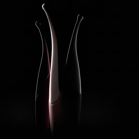 Senzi – oppladbar, vanntett klitorisdildo (svart)