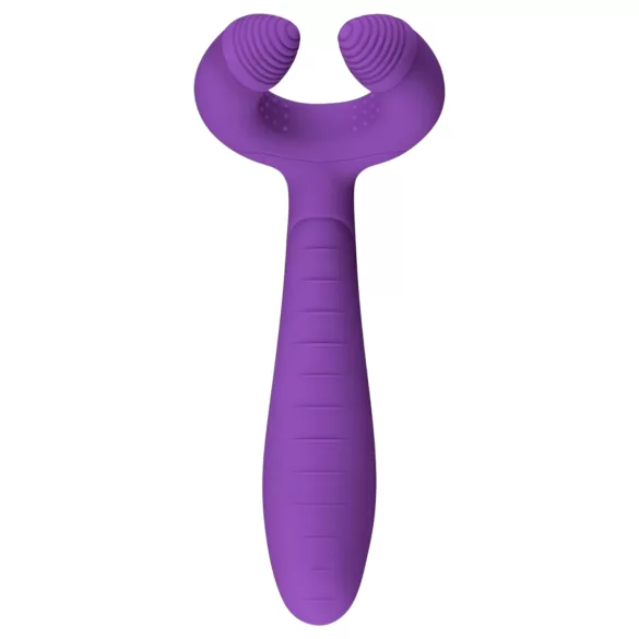 Easytoys Par - oppladbar, vanntett parvibrator (lilla)