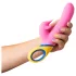 PMV20 Copy Dolphin - roterende vibrator med klitorisstimulator (rosa)