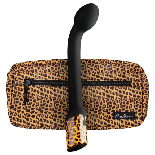 Panthra Nila - oppladbar, vanntett G-punktvibrator (leopardsvart)