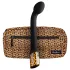 Panthra Nila - oppladbar, vanntett G-punktvibrator (leopardsvart)