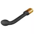 Panthra Nila - oppladbar, vanntett G-punktvibrator (leopardsvart)