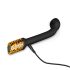 Panthra Nila - oppladbar, vanntett G-punktvibrator (leopardsvart)