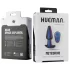Hueman Meteoroid – roterende analvibrator med perler og radio (lilla)