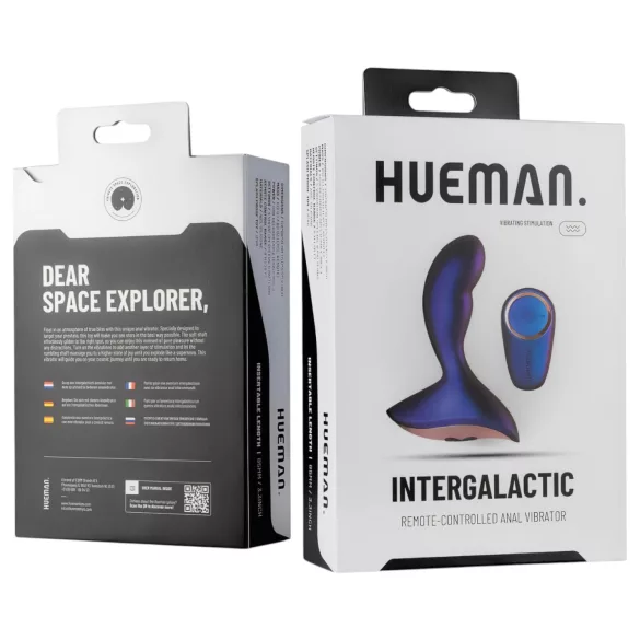 Hueman Intergalactic - analt vibrator (lilla)