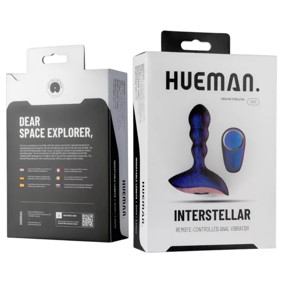 Hueman Interstellar - bølgete analvibrator (lilla)
