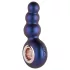 Hueman Outer Space - oppladbar, perlet analvibrator (lilla)
