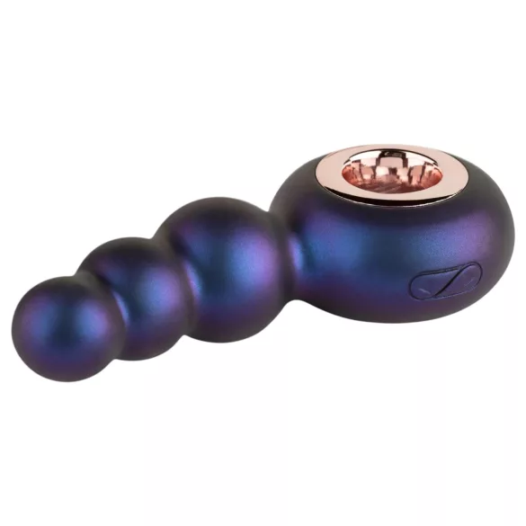 Hueman Outer Space - oppladbar, perlet analvibrator (lilla)