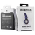 Hueman Outer Space - oppladbar, perlet analvibrator (lilla)