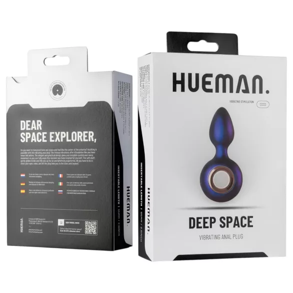 Hueman Deep Space - oppladbar analvibrator (lilla)