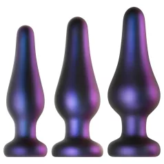 Hueman Comets - silikon analpluggesett (3-delt) - lilla