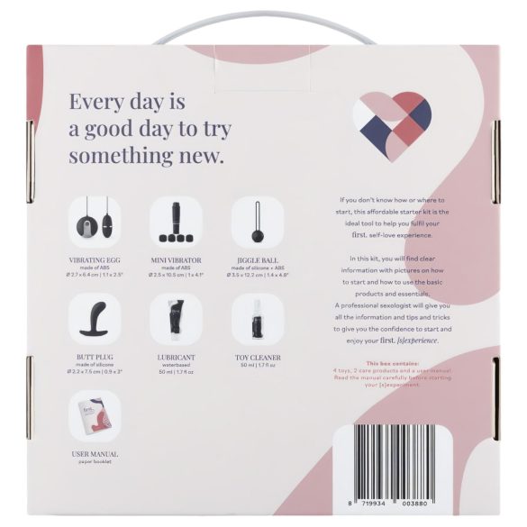 Første Kjærlighet Startsett: Vibrator-kit (6 deler)