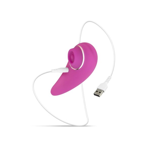 Easytoys Taptastic Vibe - oppladbar, vanntett klitorisvibrator (rosa)