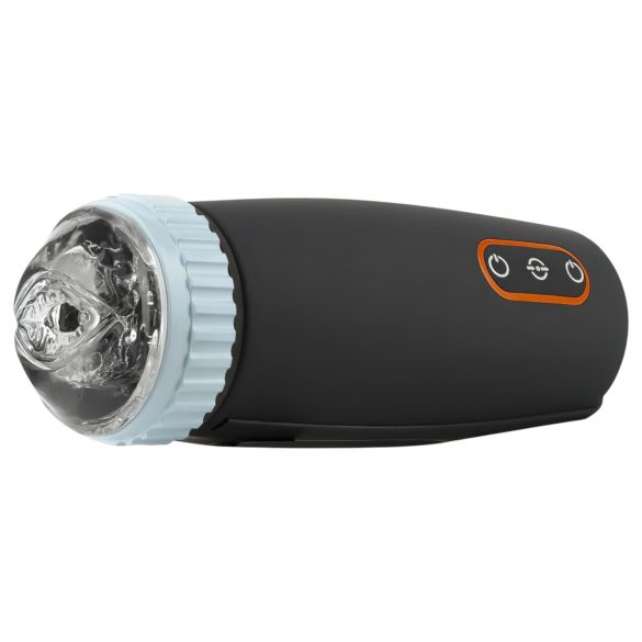 CRUIZR CM05 - kraftig, pulserende masturbator (svart-blå)