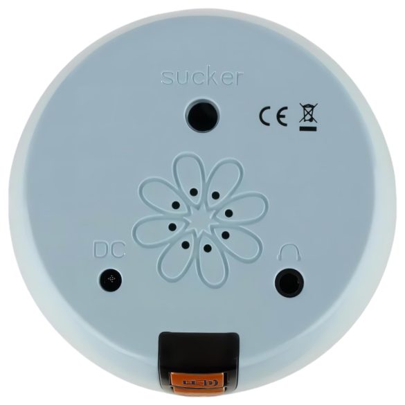 CRUIZR CM06 - oppladbar, stønnet vibrerende masturbator (svart-blå)