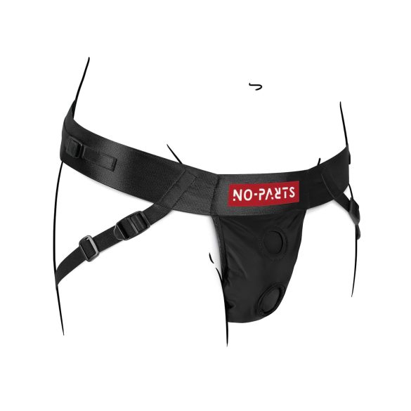 No-Parts Taylor – justerbar sele med dobbel O-ring (S-L)