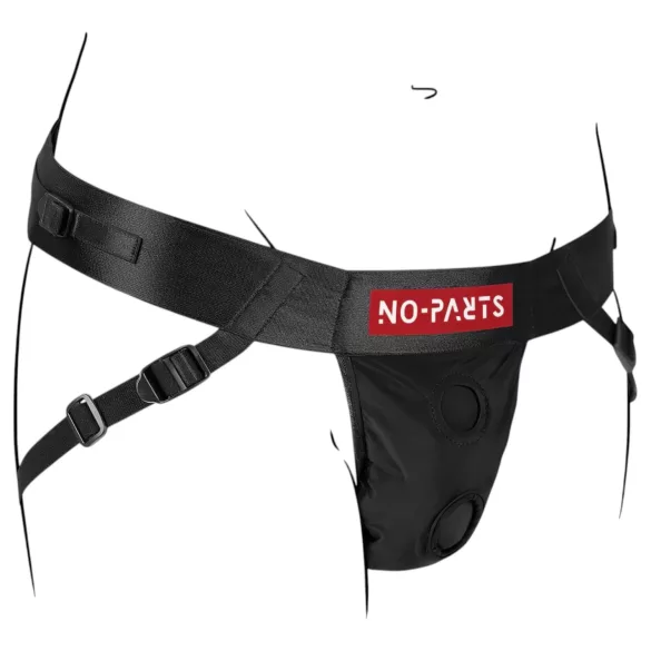 No-Parts Taylor – justerbar sele med dobbel O-ring (S-L)