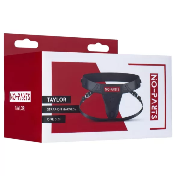 No-Parts Taylor – justerbar sele med dobbel O-ring (S-L)