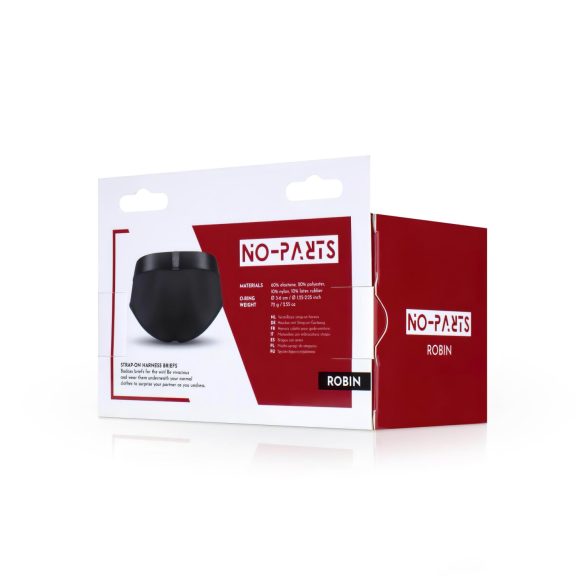 No-Parts Robin - festbart truser (svart) - S