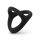 Easytoys Desire Ring - elastisk penis- og ballring (svart)