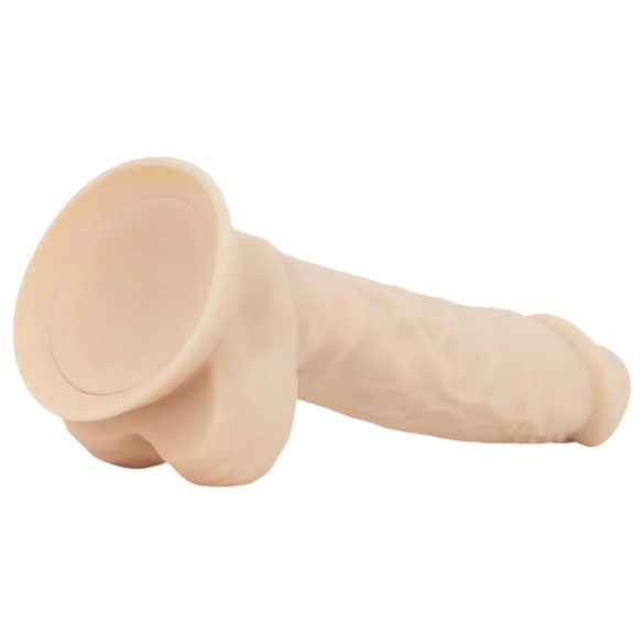 Realistisk Fantasy Ashton dildo - med baller, 20,5 cm (natur)