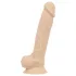 Real Fantasy Conrad - sugekopp-vibrator - 20 cm (hudfarget)