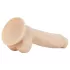 Real Fantasy Conrad - sugekopp-vibrator - 20 cm (hudfarget)