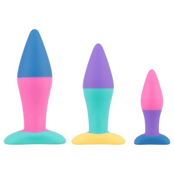 PMV20 Koda - Fargerik Analplug Sett