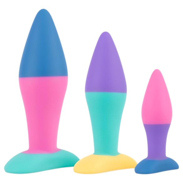 PMV20 Koda - Fargerik Analplug Sett