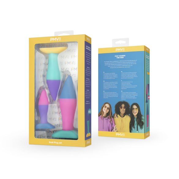 PMV20 Koda - Fargerik Analplug Sett