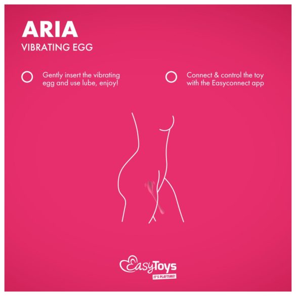 EasyConnect - smart vibrerende egg (rosa)