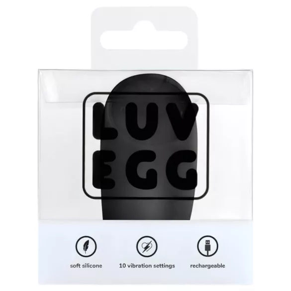 LUV EGG – trådløst vibrerende egg (sort)