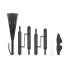Soveromsfantasier - komplett BDSM-sett - 5 deler (svart)