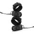 Soveromsfantasier - komplett BDSM-sett - 5 deler (svart)