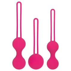 Easytoys LoveBalls - Kegel Sett - 3 Deler (Rosa)