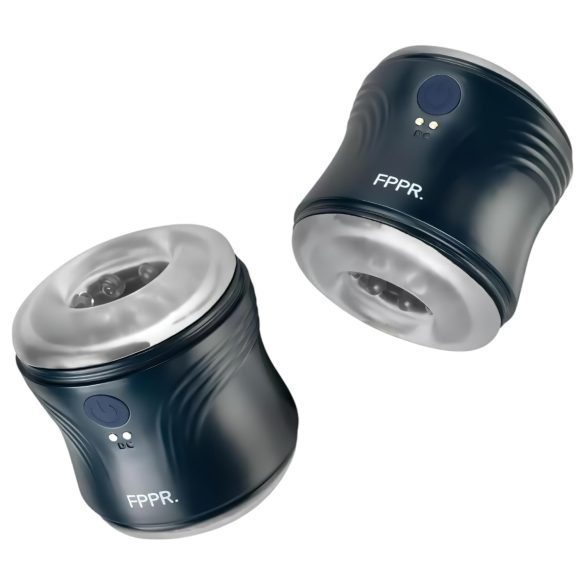 FPPR - oppladbar, vibrerende, dobbel-endet masturbator (blå)