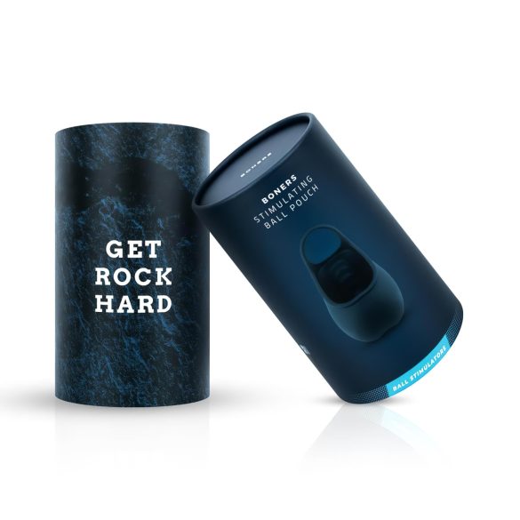 Boners - oppladbar testikkelstimulator (blå)