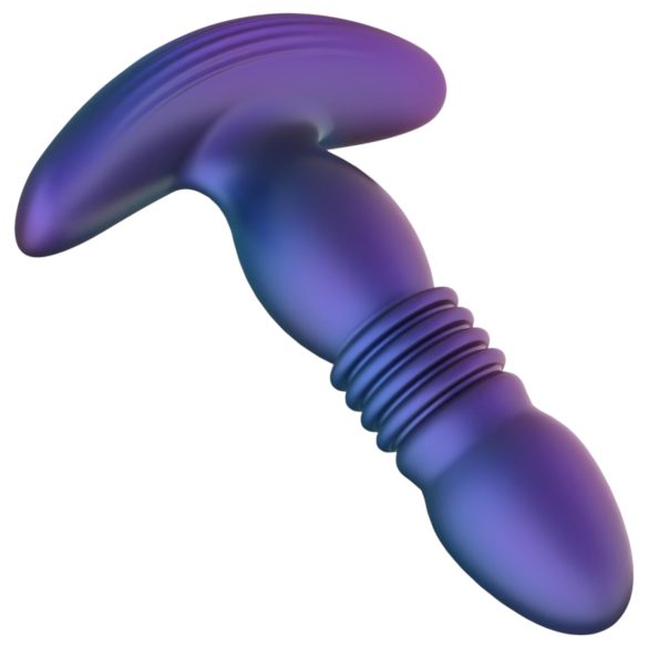 Hueman Supernova - støtvibrator for analsex (lilla)