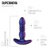 Hueman Supernova - støtvibrator for analsex (lilla)