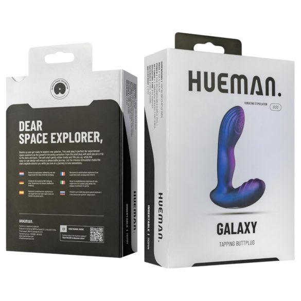Hueman Galaxy - pulserende analvibrator (lilla)