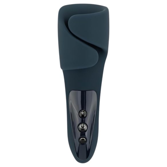 Boners - oppladbar, vanntett tuppvibrator (blå)