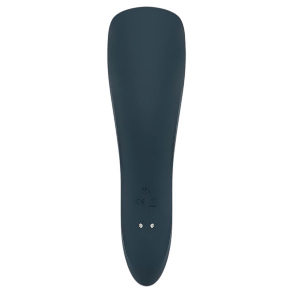 Boners - oppladbar, vanntett tuppvibrator (blå)