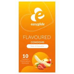 EasyGlide Smaksatt - fruktduftende kondomer (10 stk)