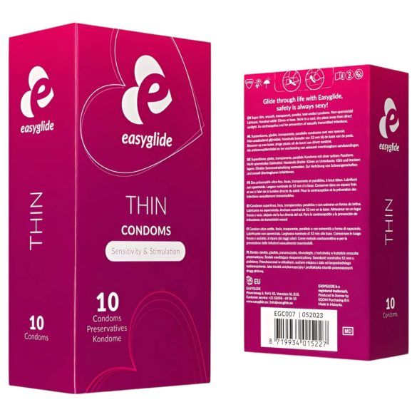 EasyGlide Ultra Thin - tynne kondomer (10 stk)