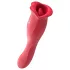 Teazers - tosidig vibrator med tungeformet klitorisstimulator (rød)